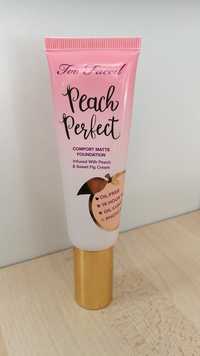 TOO FACED - Peach Perfect - Comfort matte foundation
