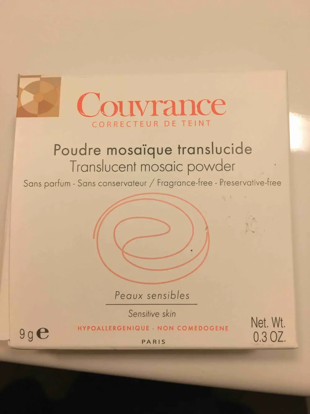 AVÈNE - Couvrance - Correcteur de teint