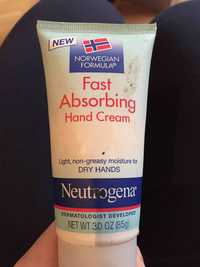 NEUTROGENA - Fast absorbing hand cream