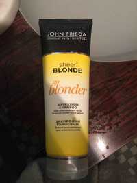 JOHN FRIEDA - Sheer blonde go blonder - Shampooing éclaircissant 