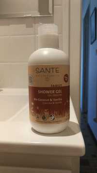 SANTE NATURKOSMETIK - Shower gel - Bio coconut & vanilla