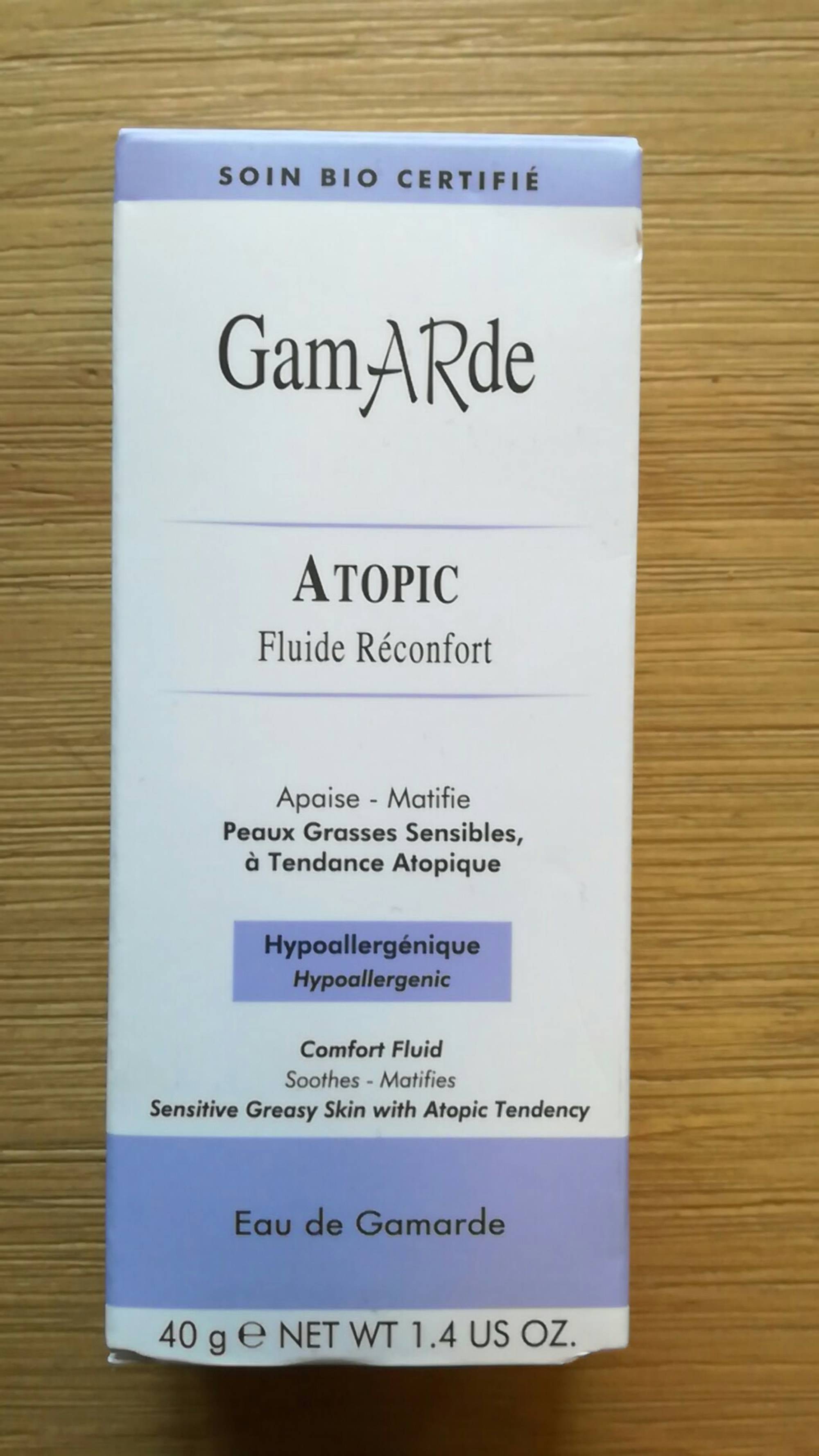 GAMARDE - Atopic - Fluide réconfort