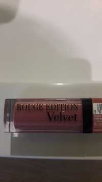 BOURJOIS - Rouge édition Velvet confort extrême - 10 Don't pink of it !