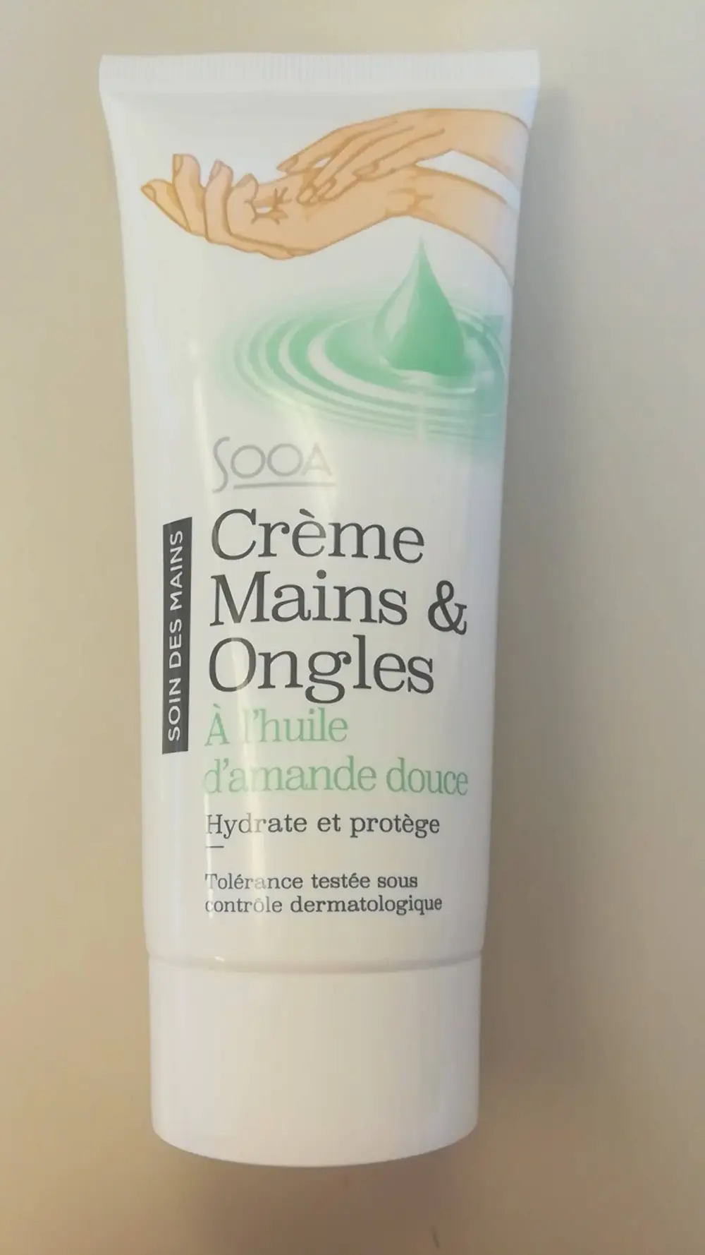 SOOA - Huile d'amande douce - Crème mains & ongles