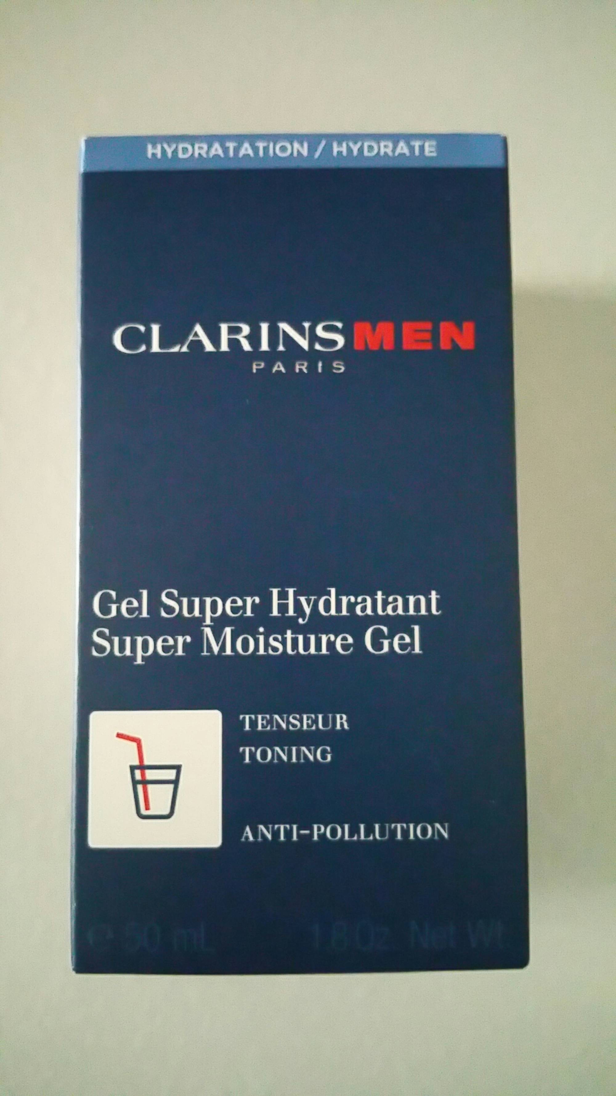CLARINS - Men Anti-pollution - Gel super Hydratant