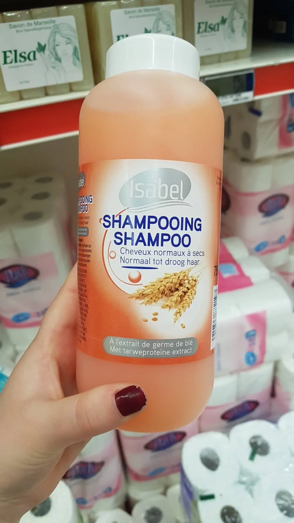 ISABEL - Shampooing à l'extrait de germe de blé