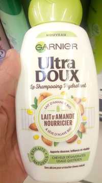 GARNIER - Ultra doux - Le shampooing hydratant lait d'amande nourricier