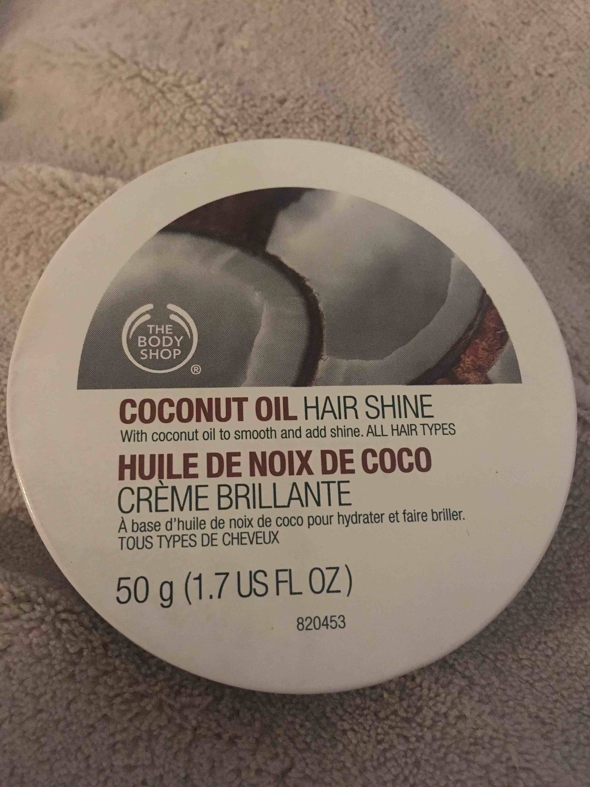 THE BODY SHOP - Huile de noix de coco - Crème brillante