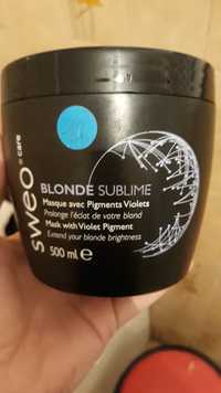 SWEO - Blonde sublime - Masque avec pigment violets