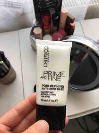 CATRICE - Prime and fine - Pore refining anti-shine base 