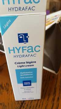 HYFAC - Hydrafac  - Crème légère