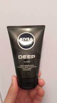 NIVEA MEN - Deep clean - Face & beard wash 