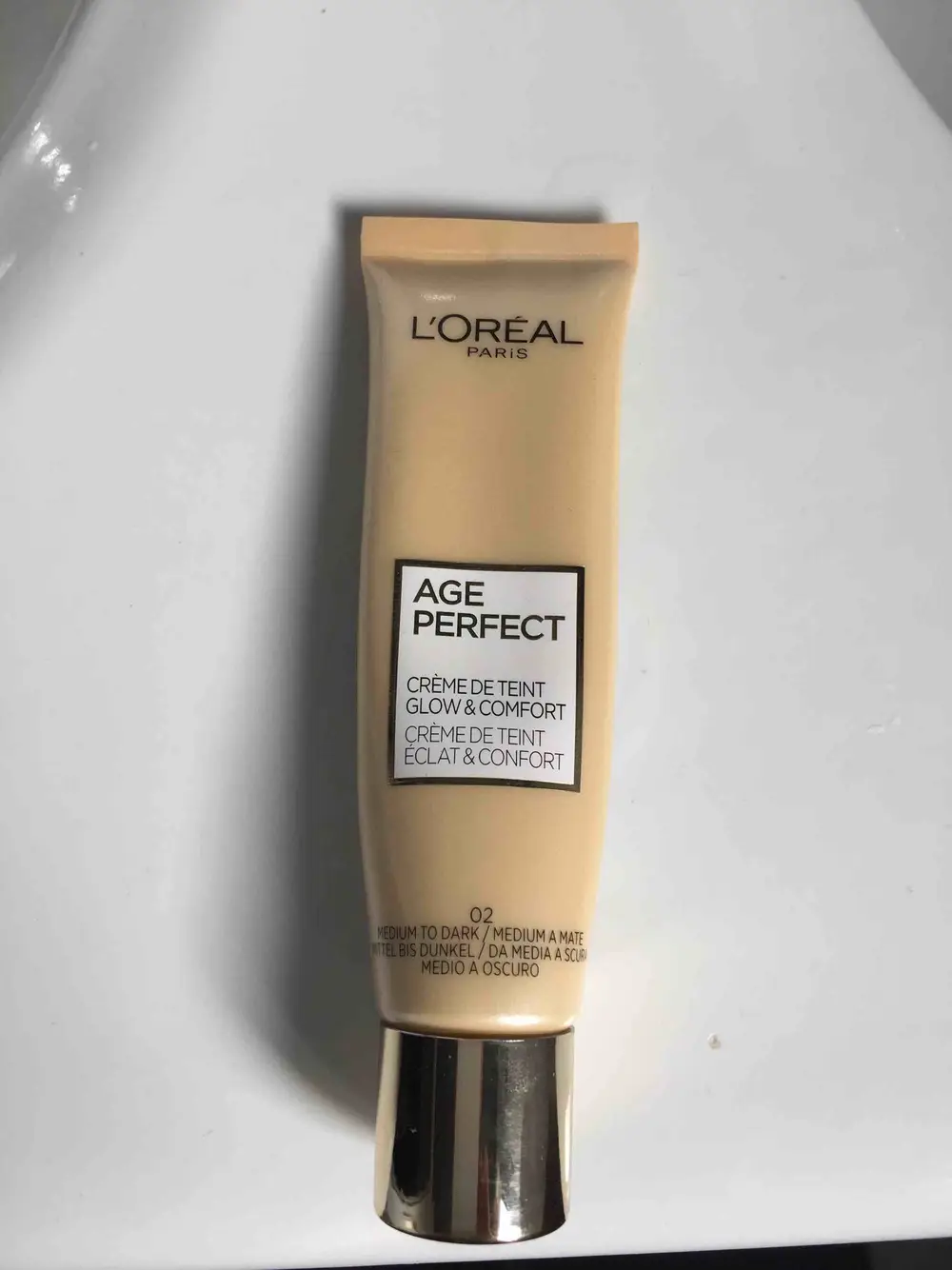 L'ORÉAL - Age perfect - Crème de teint 02 medium à mate