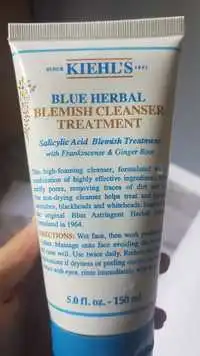 KIEHL'S - Blue herbal - Blemish cleanser treatment