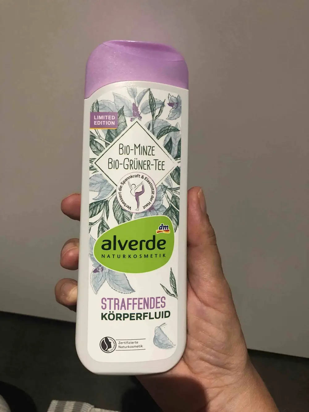 ALVERDE - Straffendes körperfluid bio-minze & bio-grüner-tee