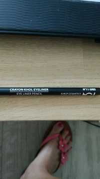 EUROP COSMETICS - Crayon khol eyeliner n°11 gris