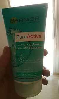 GARNIER - Pure active - Exfoliating daily wash