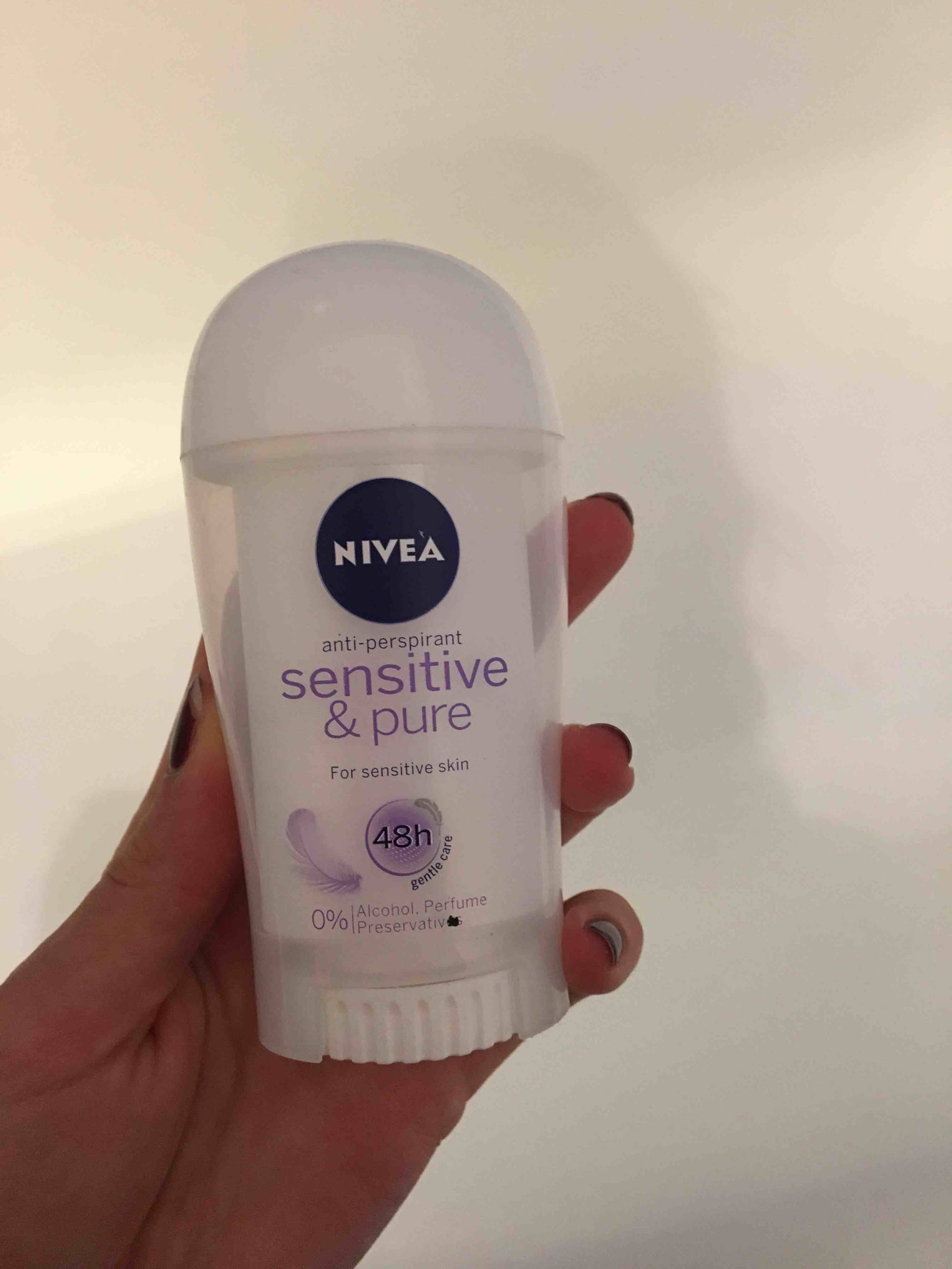 NIVEA - Sensitive & pure - Déodorant anti-perspirant 48h