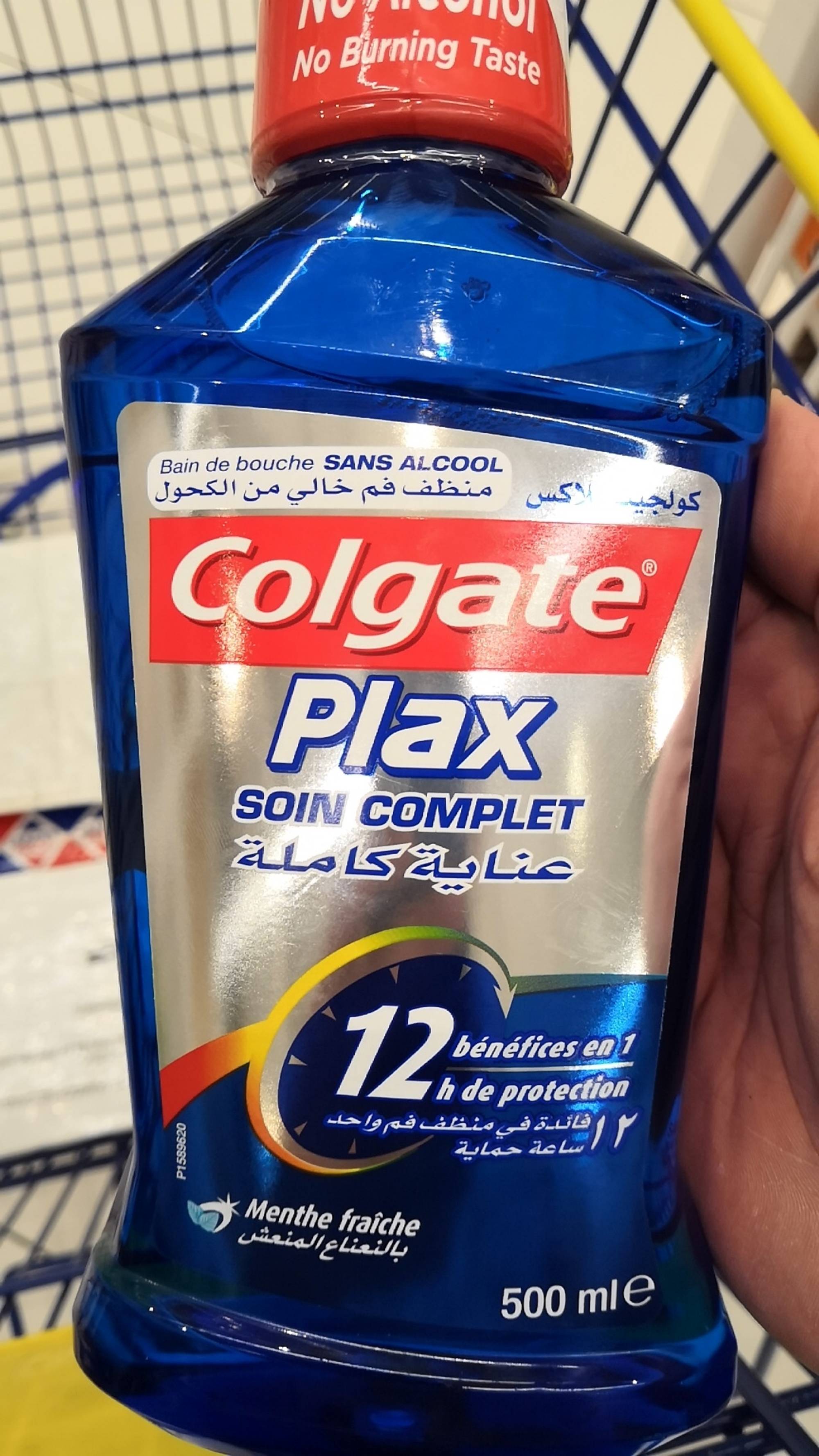 COLGATE - Plax - Bain de bouche sans alcool