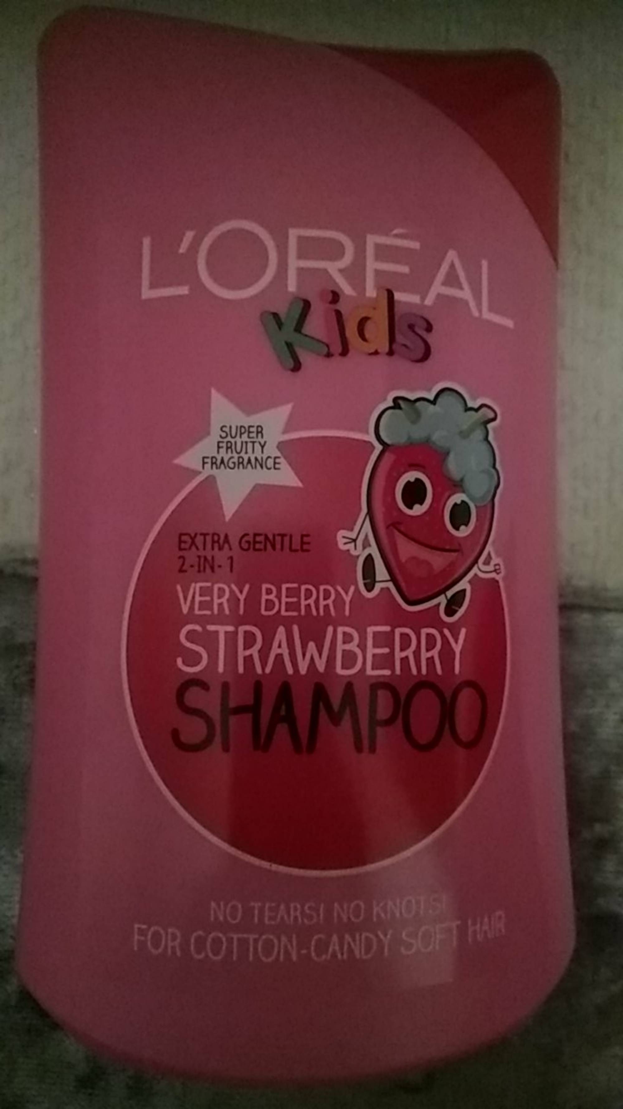 L'ORÉAL - Kids Extra gentle 2-in-1 - Very berry stramberry shampoo