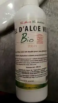 NI PLUS NI MOINS - Gel d'aloe vera bio