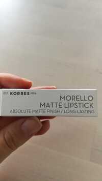 KORRES - Morello matte lipstick