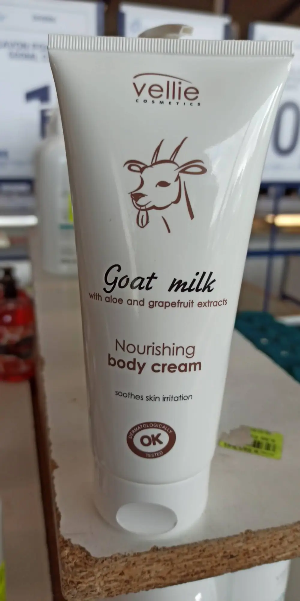 VELLIE COSMETICS - Goat milk - Nourishing body cream