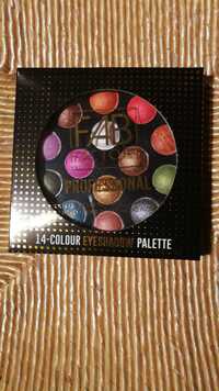 FAB FACTORY - Professional - 14 colour eyeshadow palette