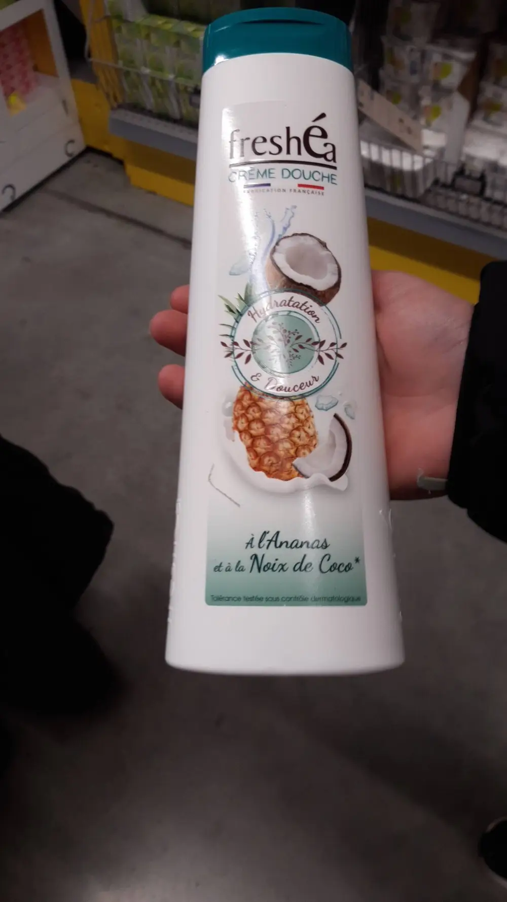 FRESHÉA - Crème douche à l'ananas et à la noix de coco