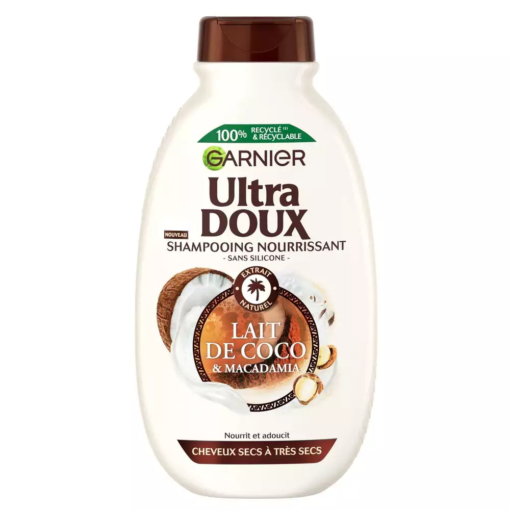 ULTRA DOUX - Ultra Doux Shampooing Nourissant Cheveux Secs Lait De Coco  ULTRA DOUX