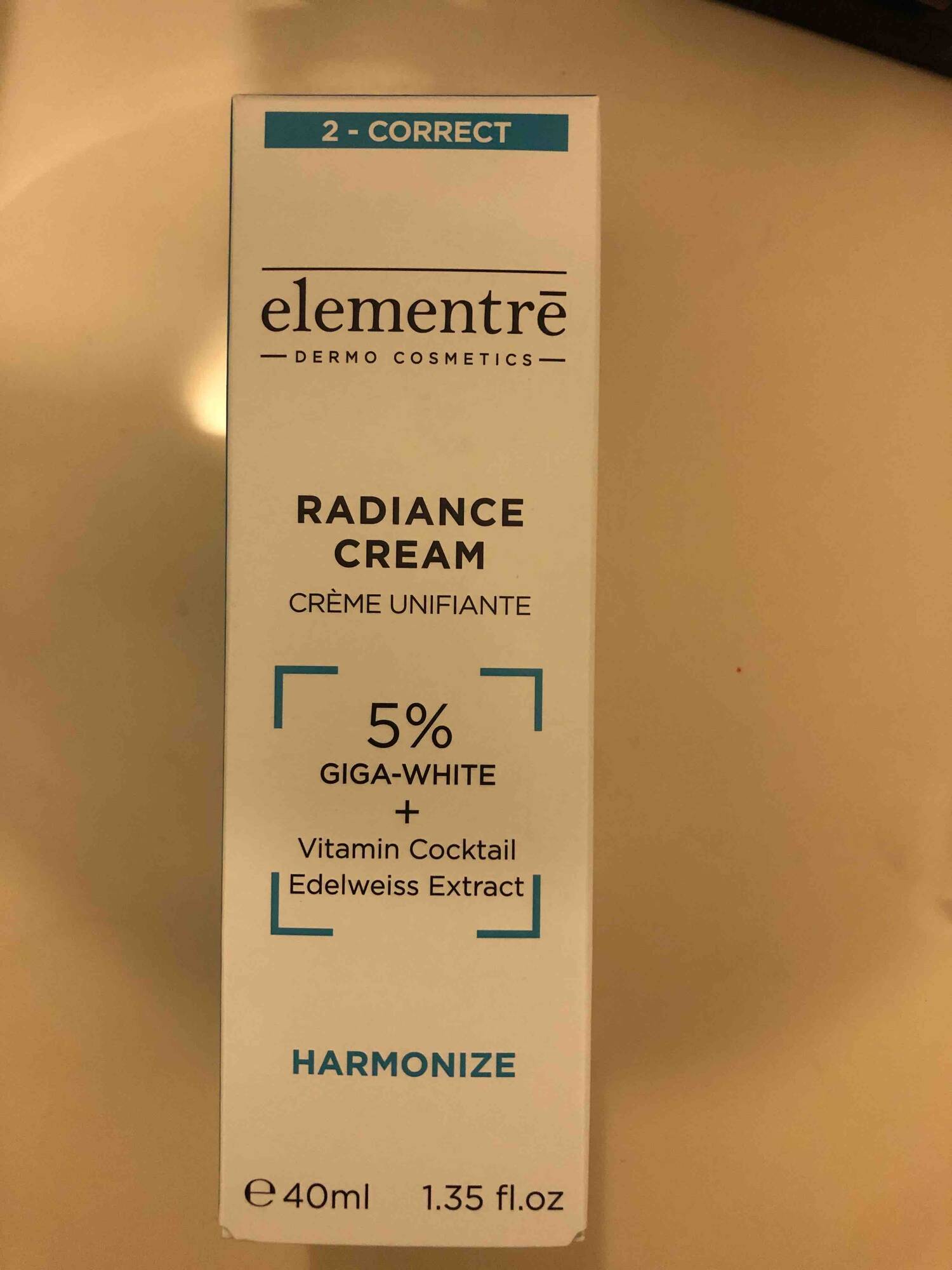 ELEMENTRE - Hormonize - Crème unifiante