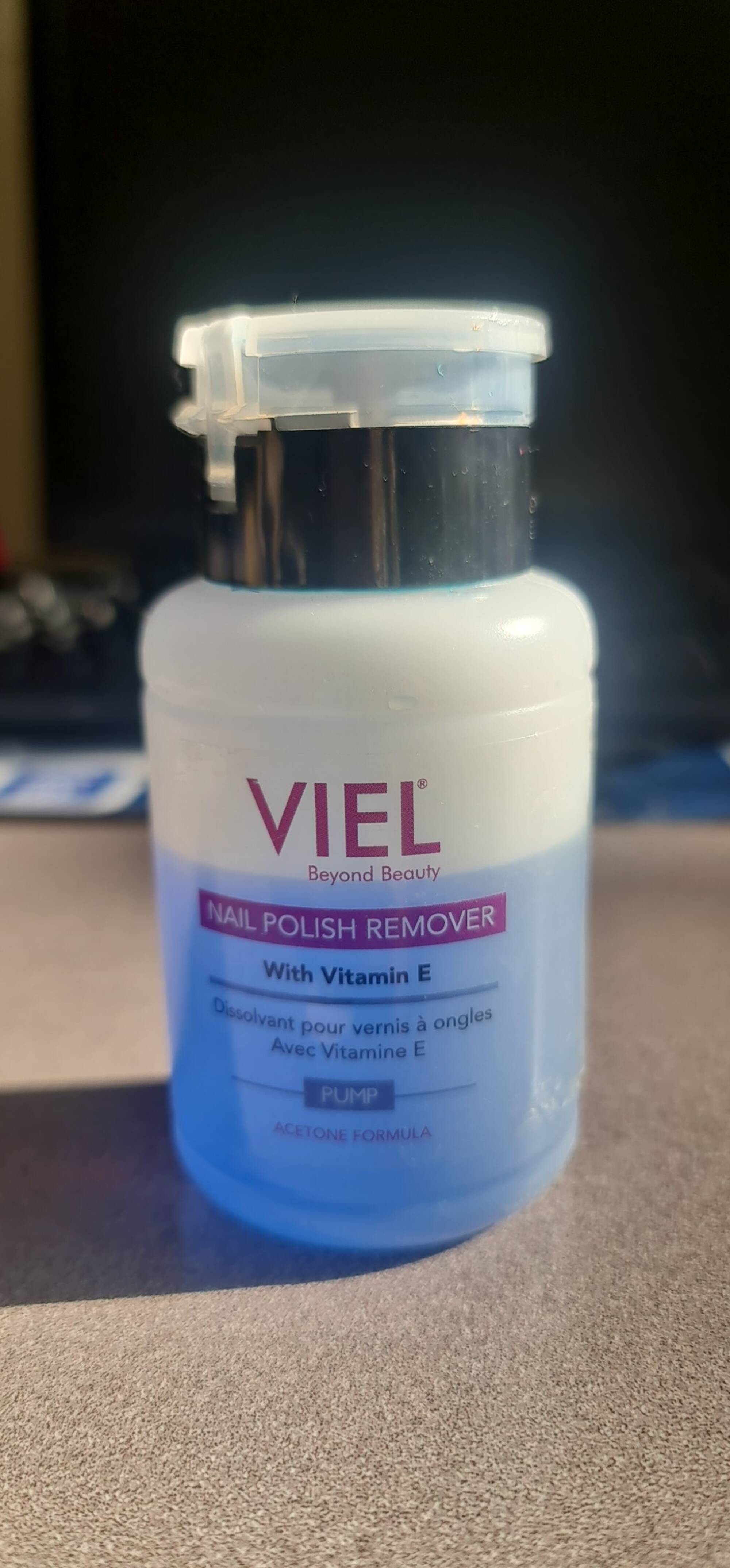 VIEL - Nail polish remover with vitamin E
