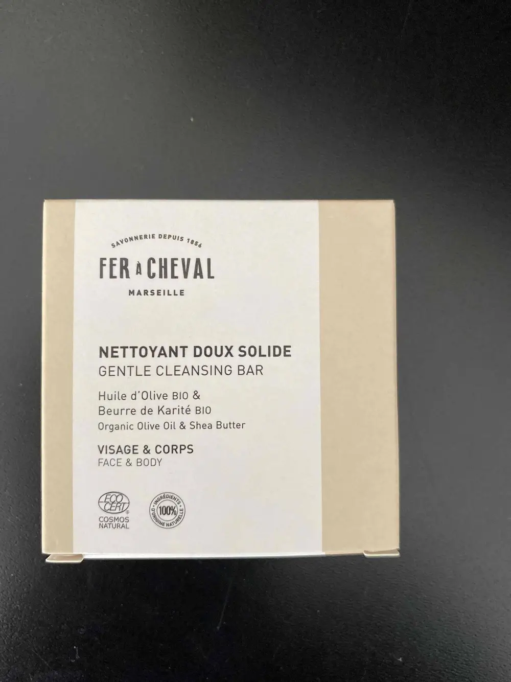 FER À CHEVAL - Nettoyant doux solide visage et corps