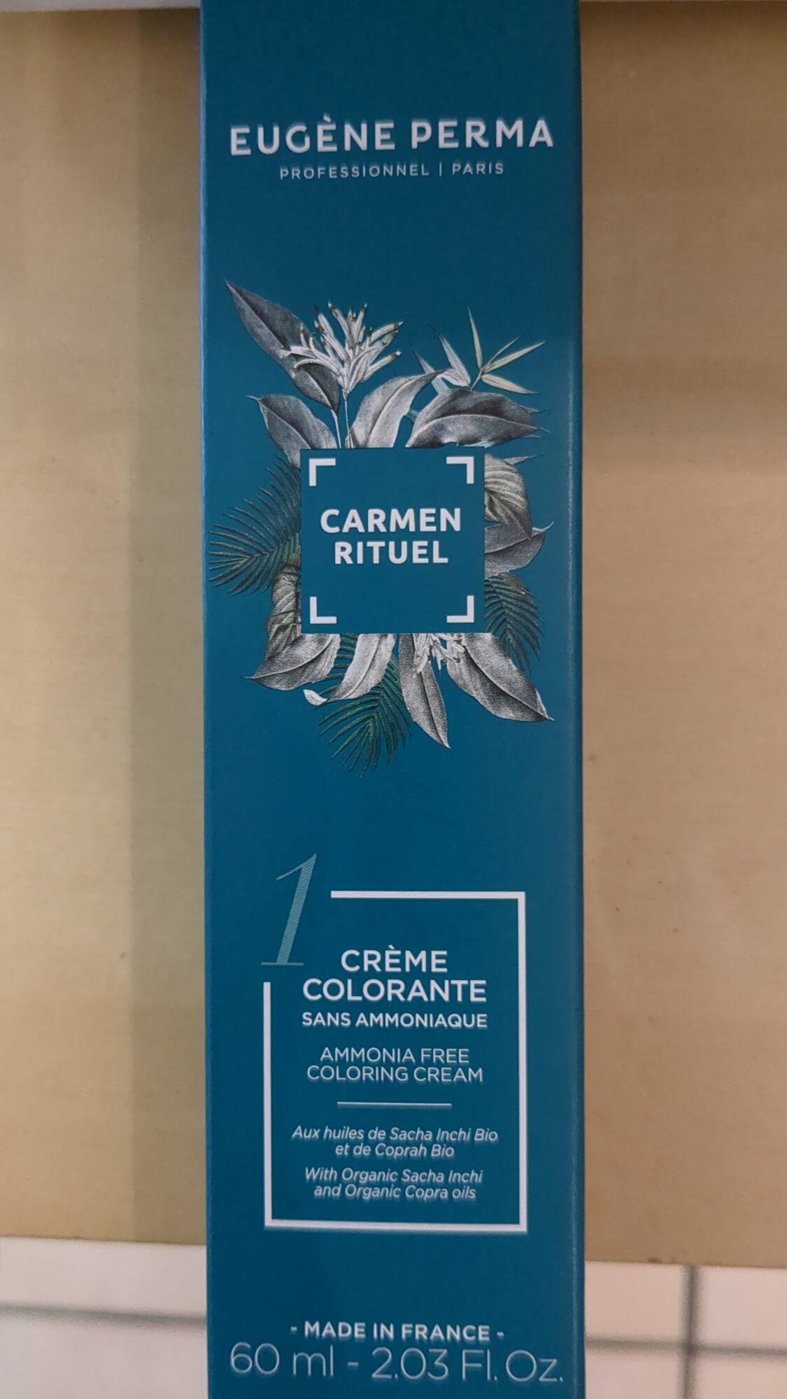 EUGÈNE PERMA - Carmen rituel  - Crème colorante