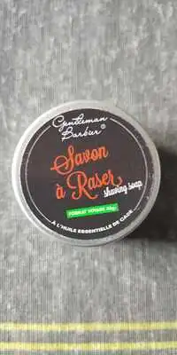 GENTLEMAN BARBIER - Savon à raser - à l'huile essentielle de cade