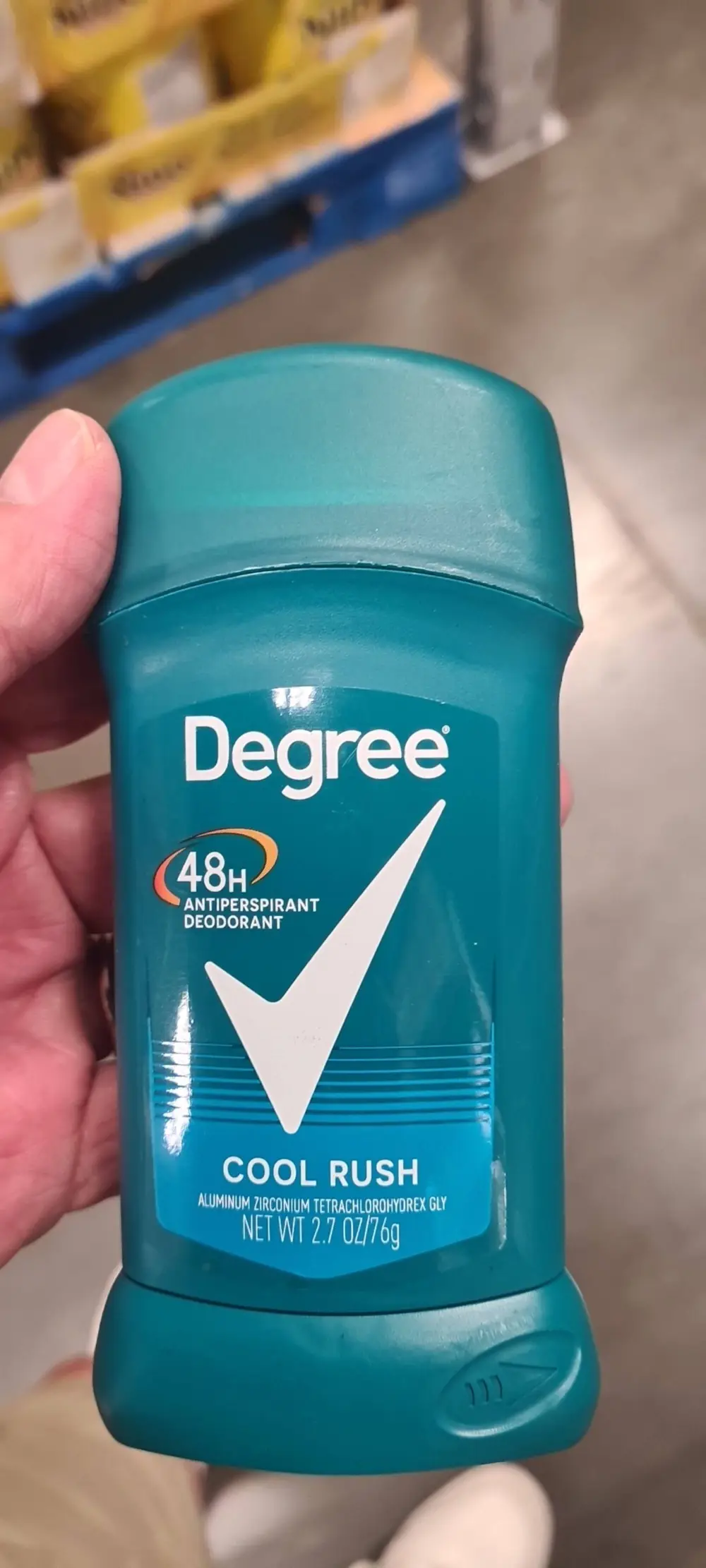 DEGREE - Cool rush - Antiperspirant deodorant 48h