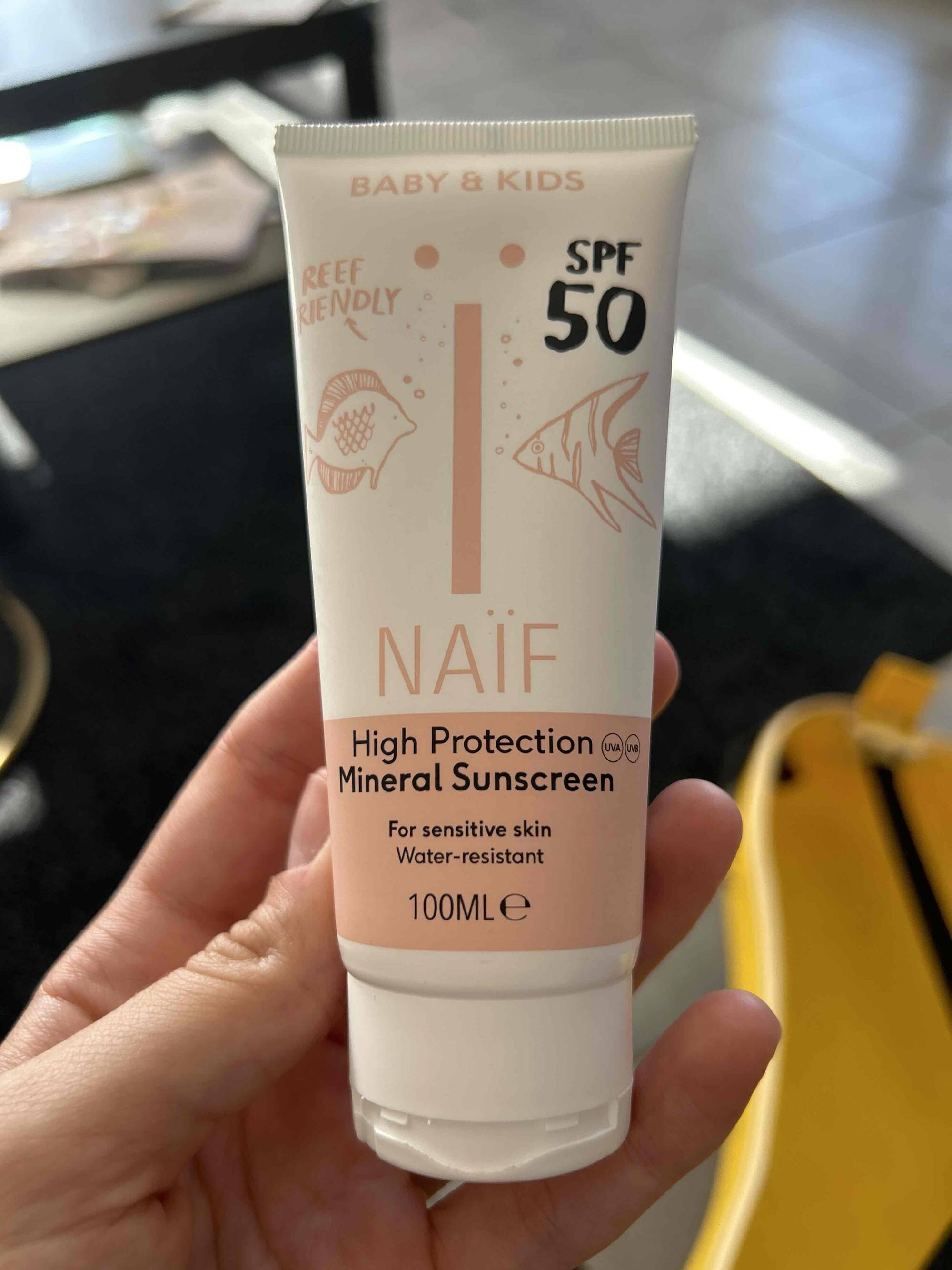 NAÏF - High protection - Mineral Sunscreen