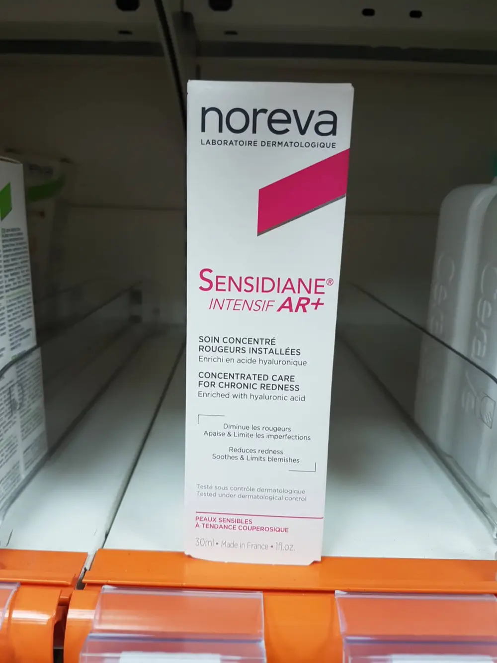 NOREVA - Sensidiane intensif AR+ - Soin concentré rougeurs installées