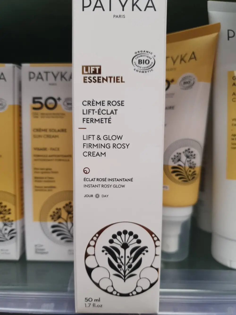 PATYKA - Lift essentiel - Crème rose lift-éclat fermeté