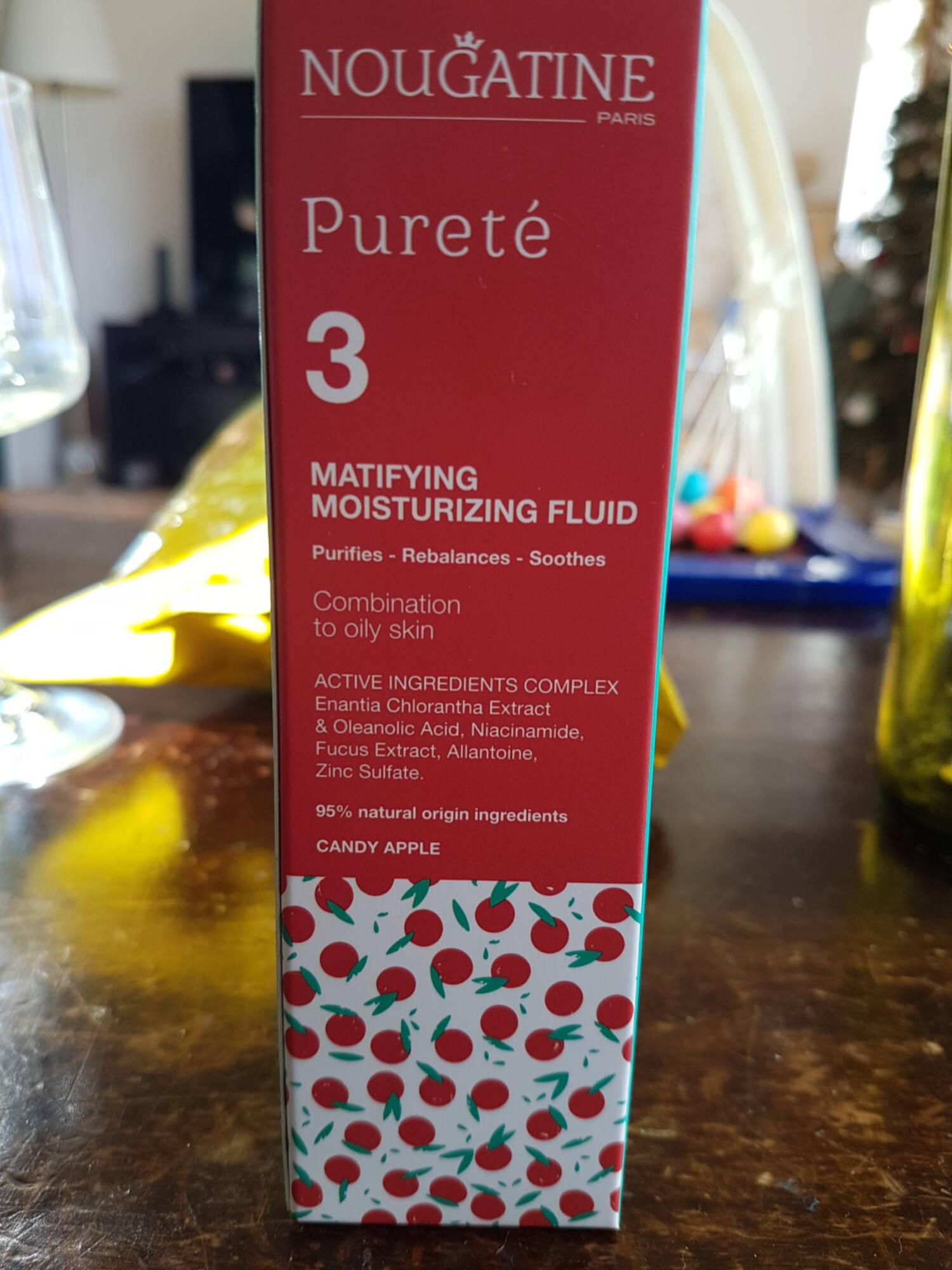 NOUGATINE - Pureté 3 - Matifying moisturizing fluid candy apple