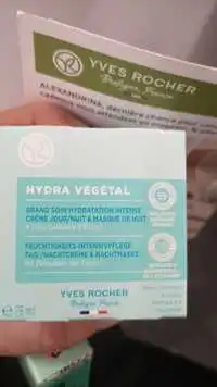 YVES ROCHER - Hydra végétal - Crème jour/nuit & masque de nuit