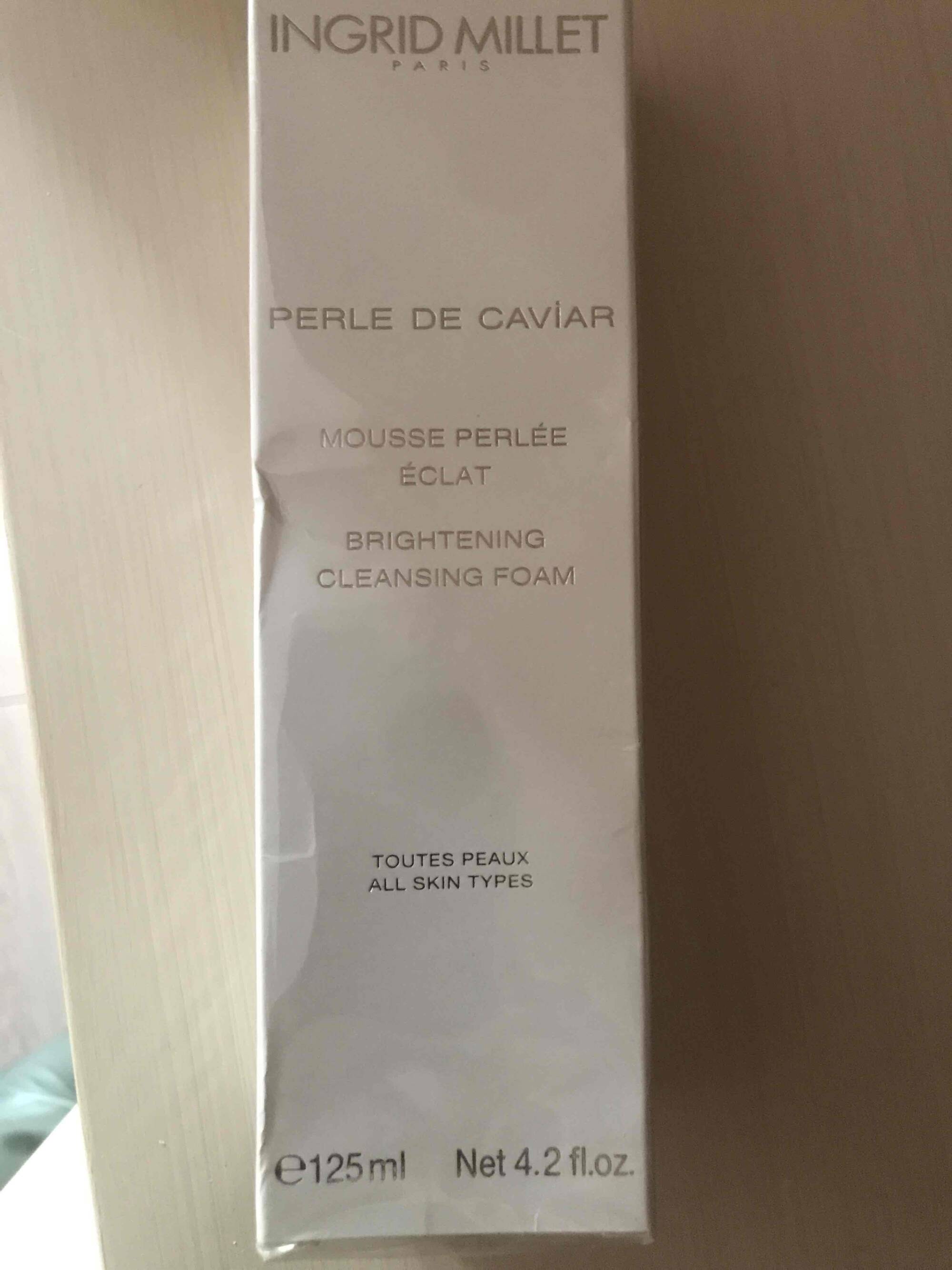 INGRID MILLET - Perle de caviar - Mousse perlée éclat