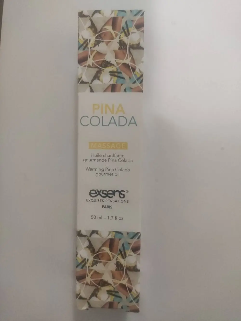 EXSENS - Pina colada - Huile de massage chauffante