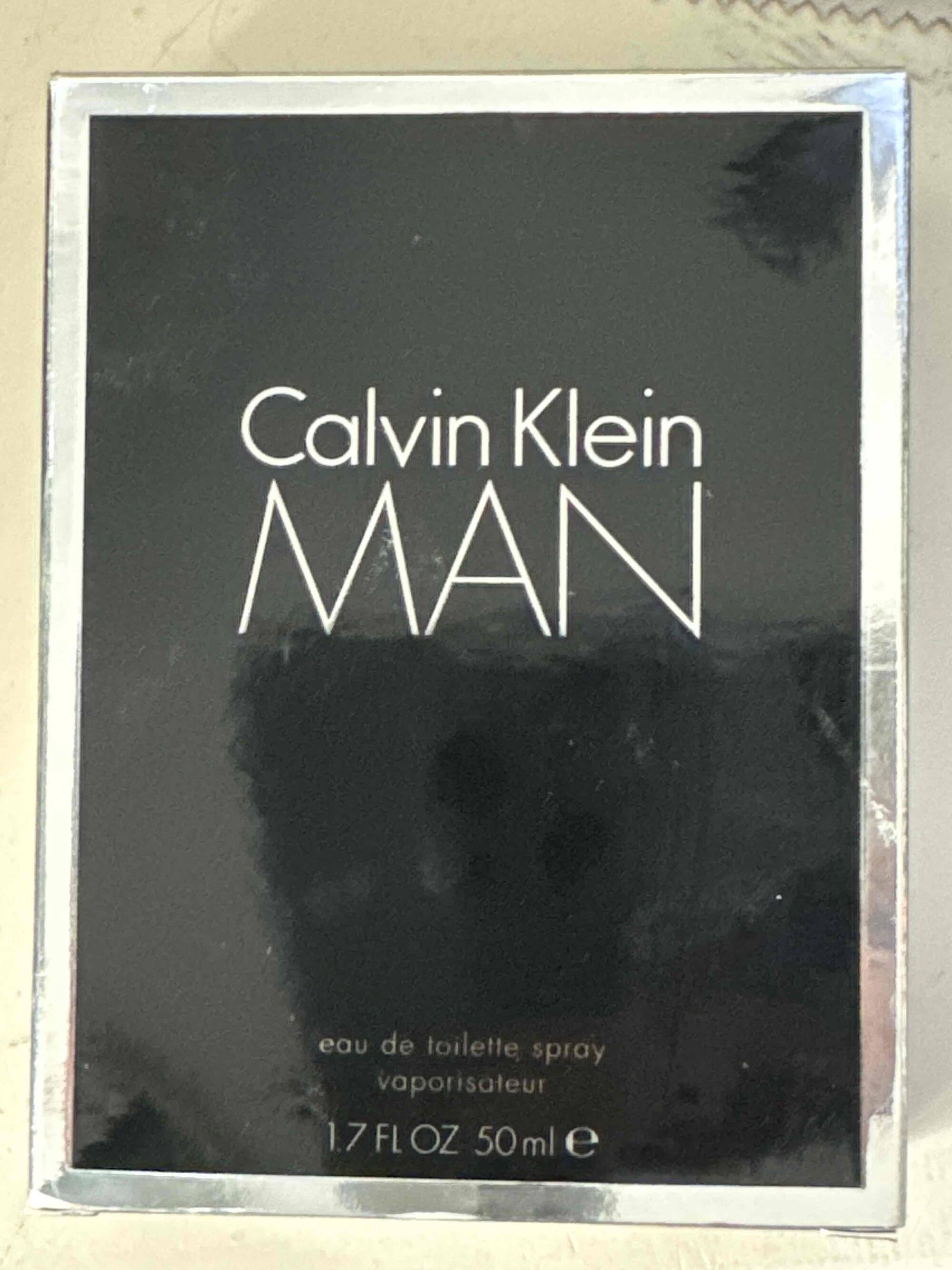 CALVIN KLEIN - Man - Eau de toilette spray vaporisateur