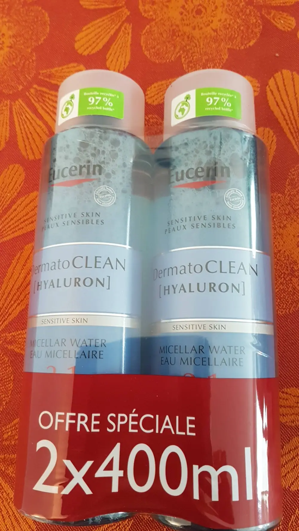 EUCERIN - Dermato clean hyaluron - Eau micellaire 