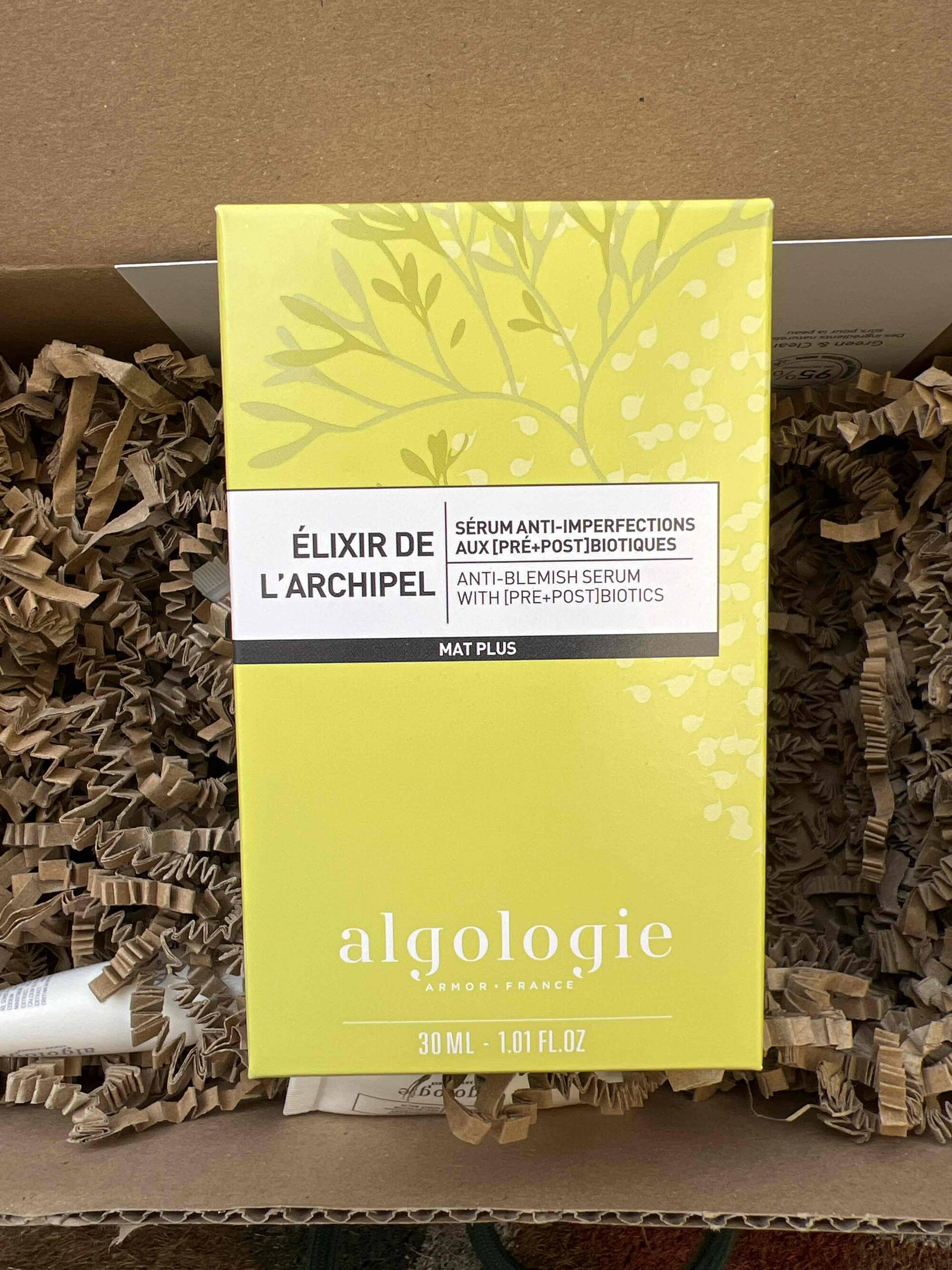 ALGOLOGIE - Elixir de l’archipel - Sérum anti-imperfections 