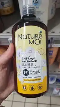 NATURÉ MOI  - Lin bio de bourgone et à l'huile de sésame bio - Lait corps hydratant 