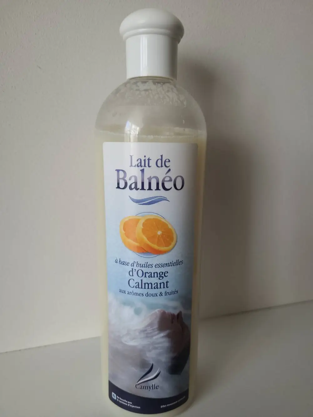 CAMYLLE - Lait de balnéo d'orange calmant