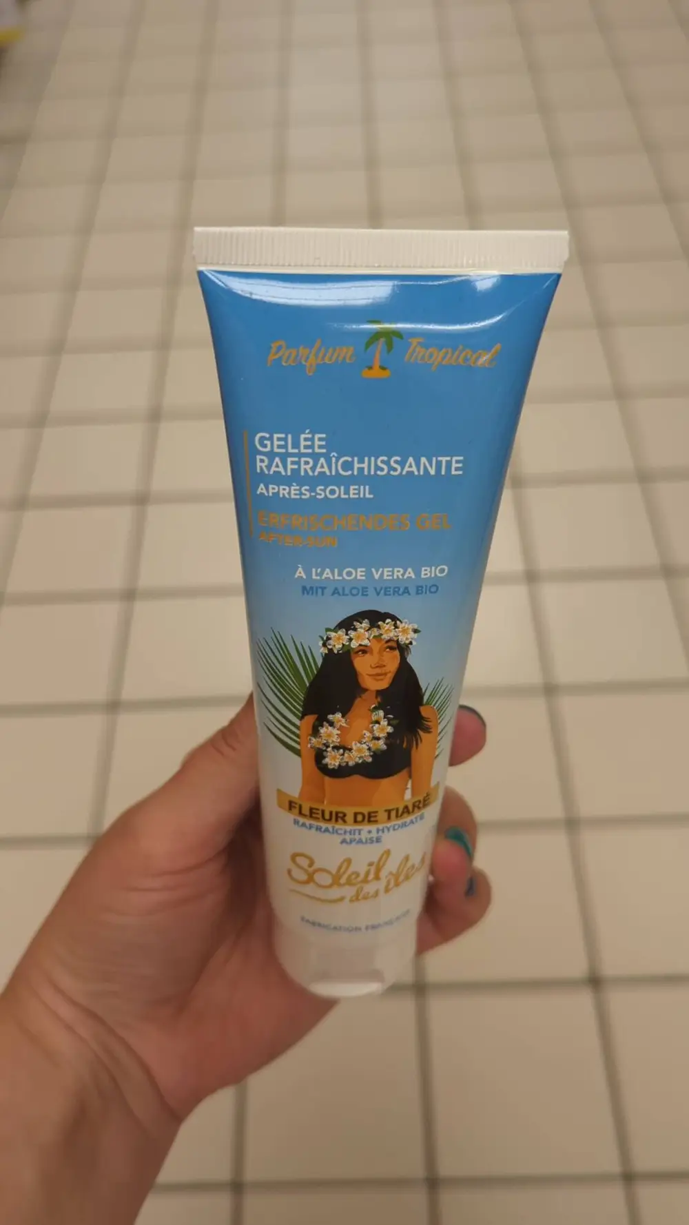 SOLEIL DES ILES - Aloe vera bio - Gelée rafraîchissante après soleil