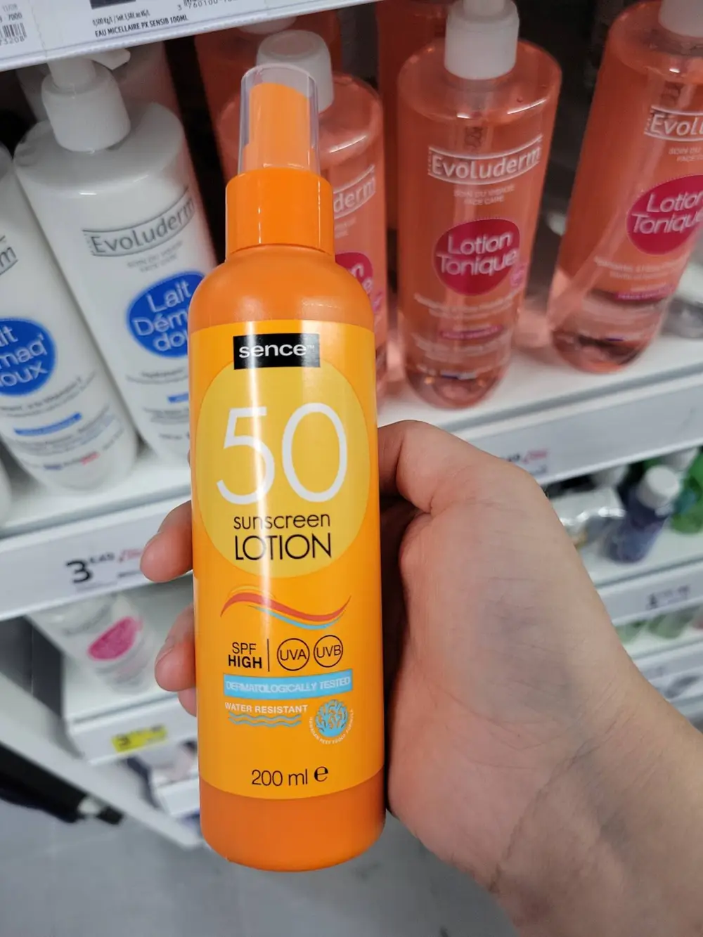 SENCE - Sunscreen lotion SPF 50